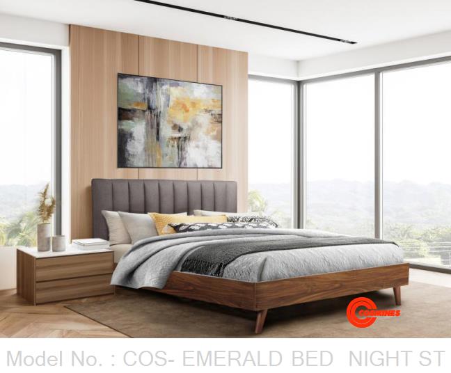 COS- EMERALD BED  NIGHT STAND